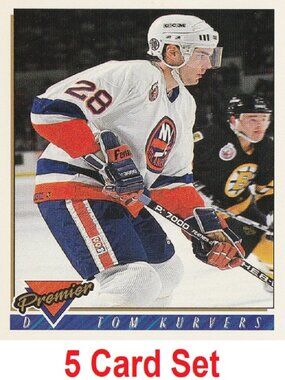 Tom Kurvers Hockey Card Collection
